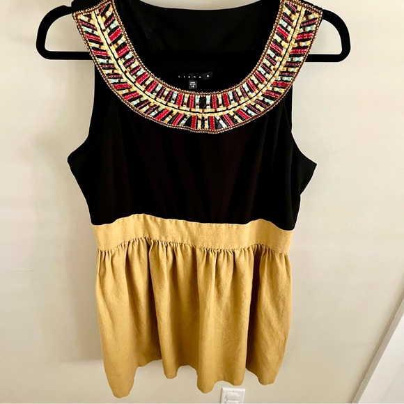 Tiana B Fit and Flare Embroidered Dress - Picture 2 of 6